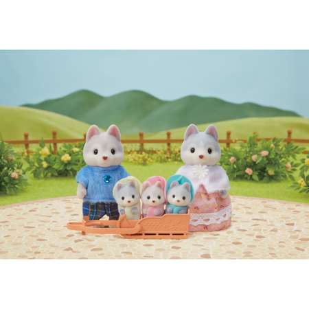 Игровой набор Sylvanian Families Семья Хаски