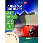 Альбом Brauberg для пастели А3 20 лист. 1 шт.