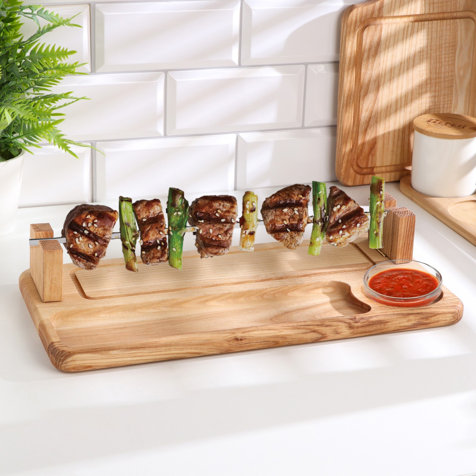 Менажница Sima-Land «Подставка под шашлык» БУК - фото 3