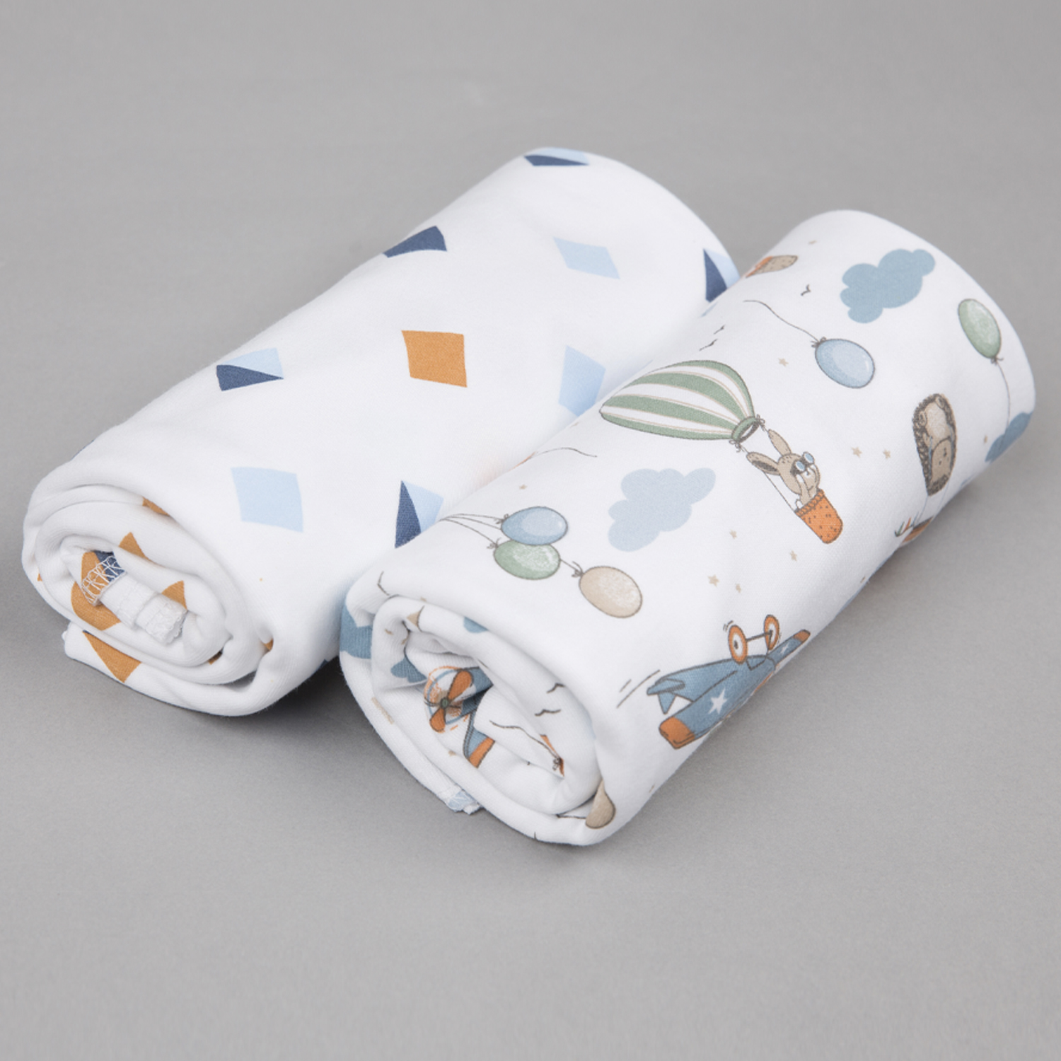 Пелёнка inlovery трикотаж 85х100 см 2 шт. - фото 13