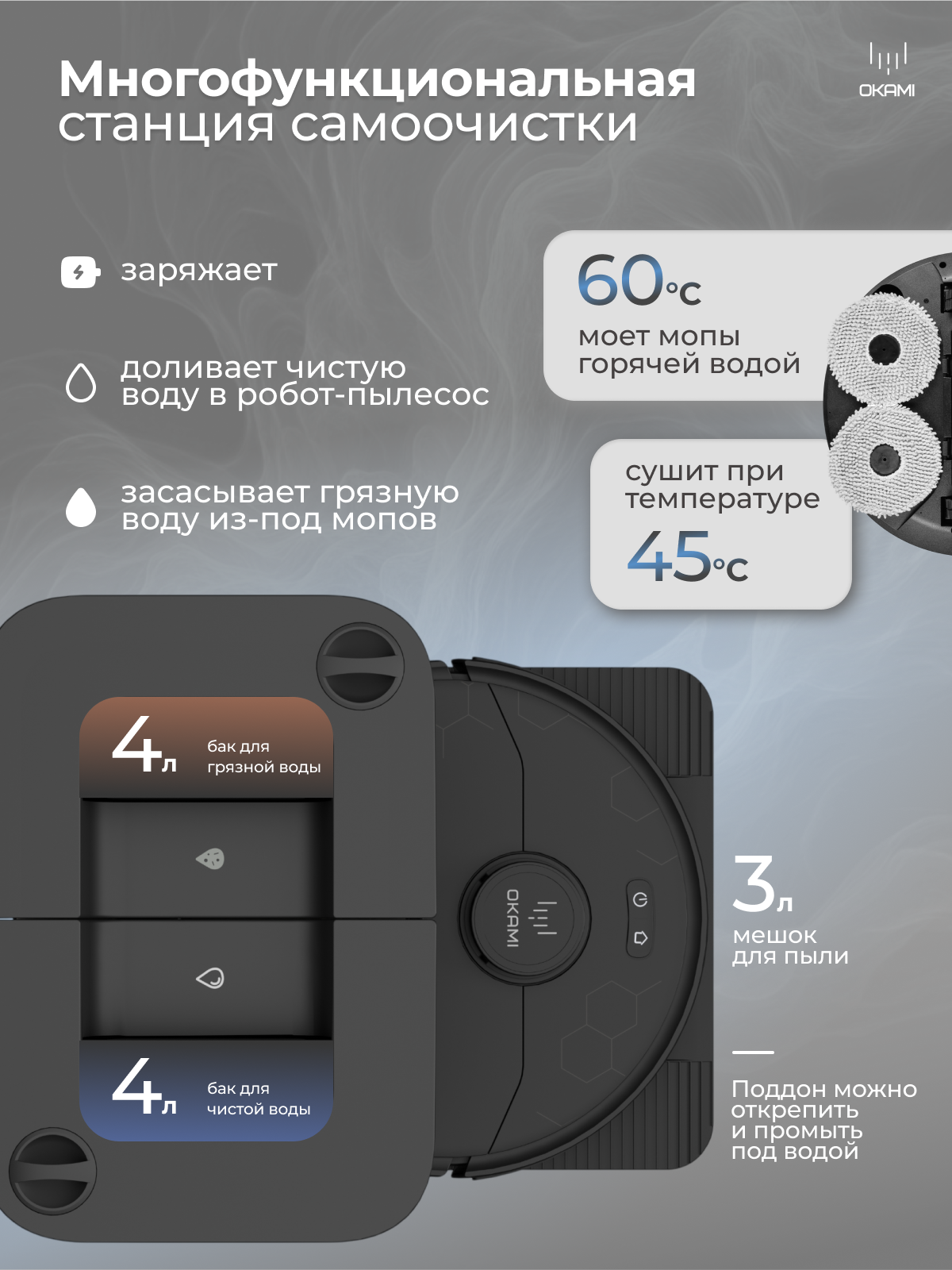 Робот-пылесос Okami RX1 - фото 3