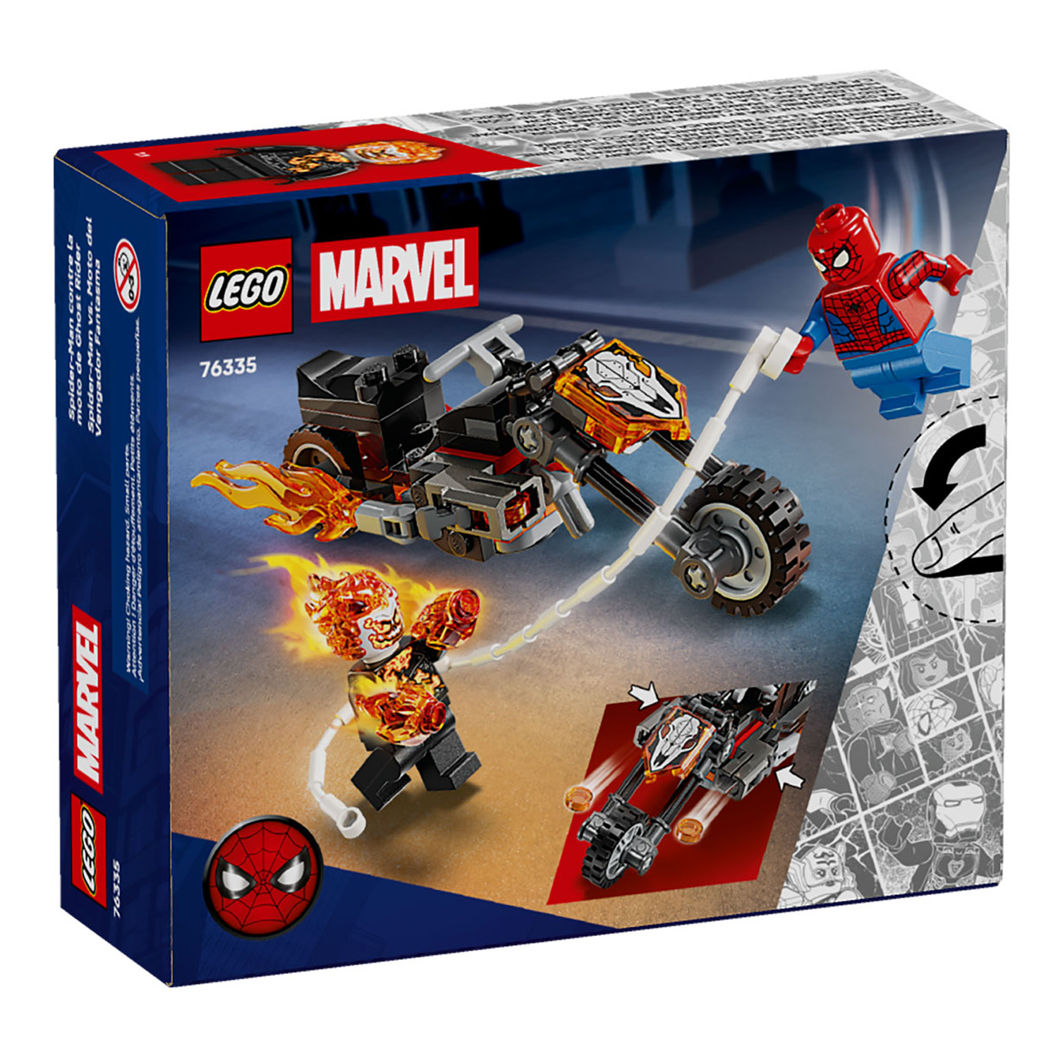 Конструктор LEGO Marvel Super Heroes Человек-паук 72 дет. - фото 3