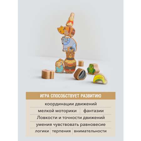 Игрушка Zartoy пирамидка