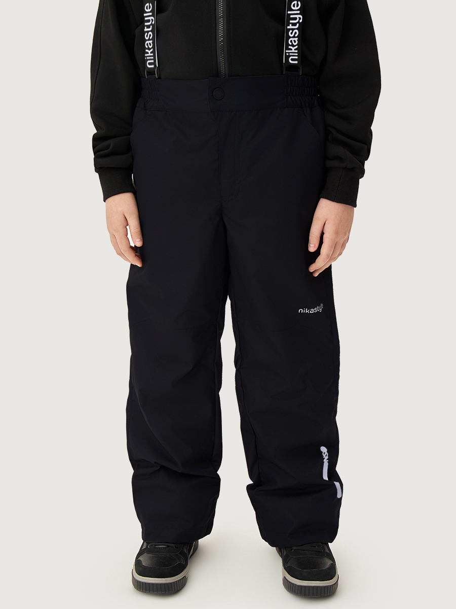 Брюки утепленные NIKASTYLE п2л3726 черный - фото 7