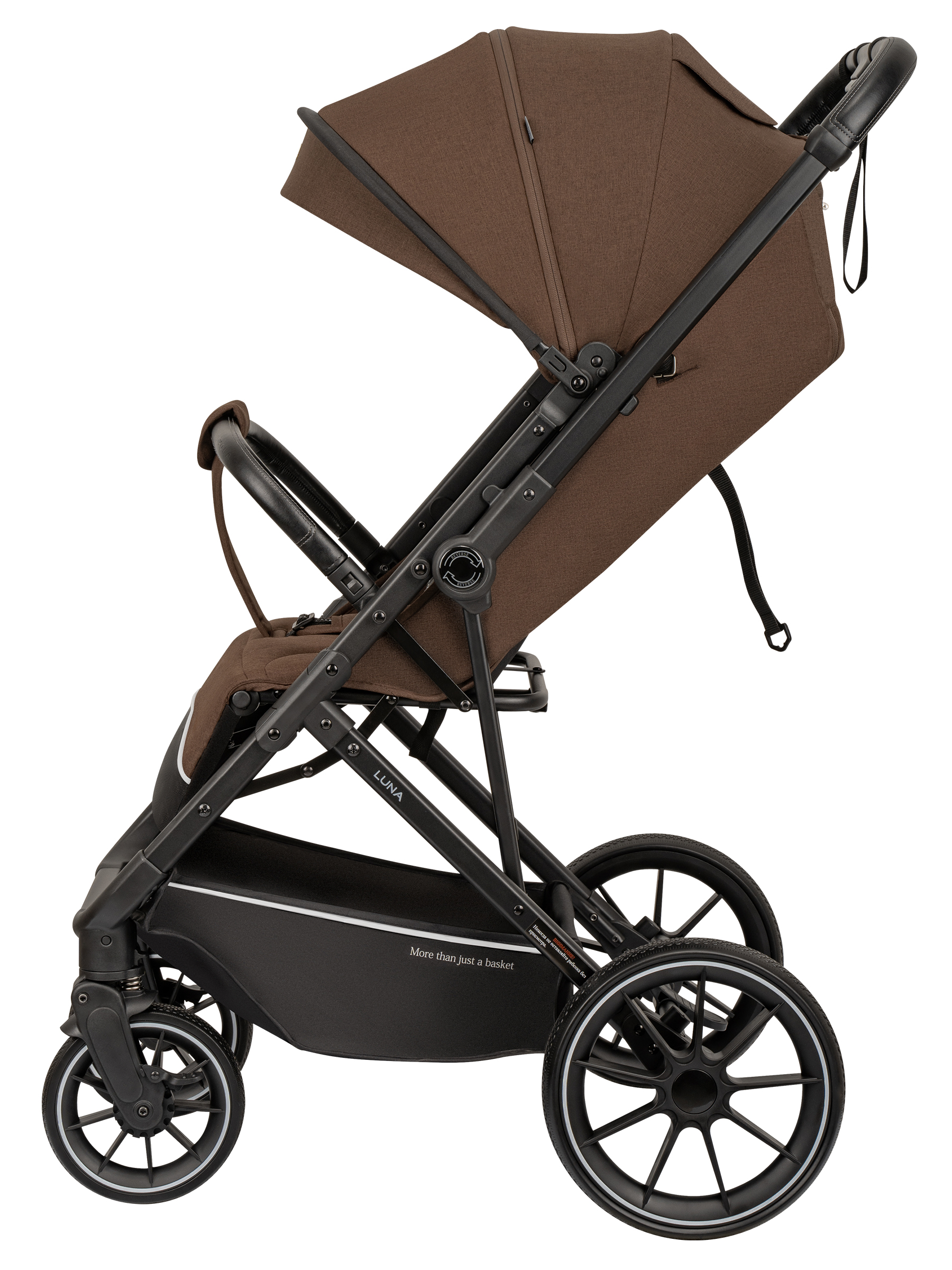 Коляска прогулочная JOVOLA Luna коричневый - фото 6