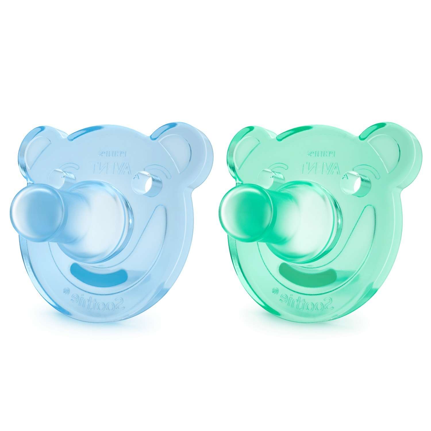 Пустышка Philips Avent ортодонтическая от 0 мес. 2 шт. - фото 1