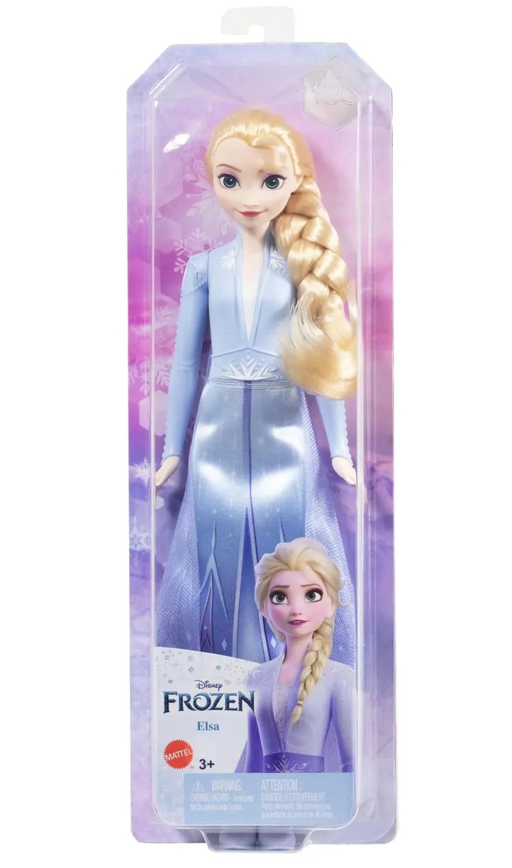 Кукла модельная Mattel Frozen Эльза HLW48 - фото 1