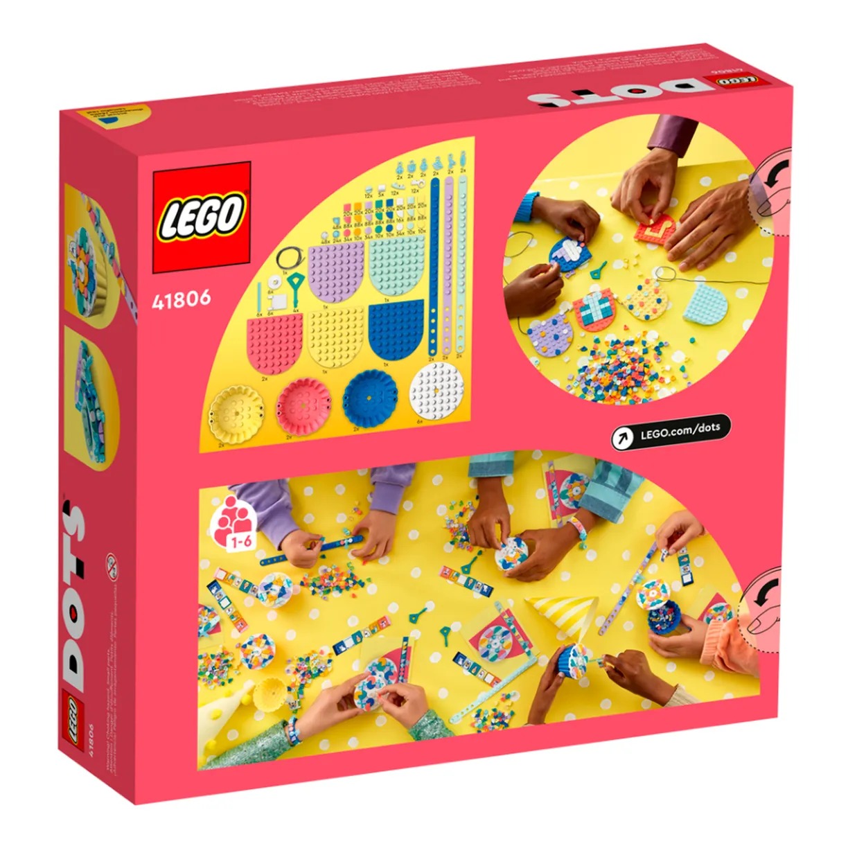 Конструктор LEGO DOTS Большой набор для вечеринки блочный - фото 4