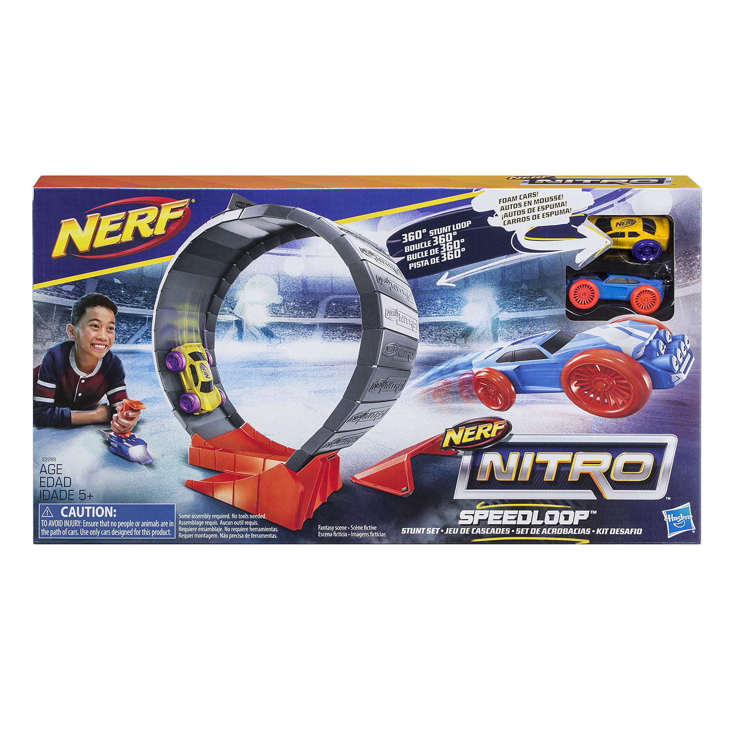 Трек Nerf Нитро Петля с пусковой установкой, с дистанционным управлением E2289EU4 - фото 2