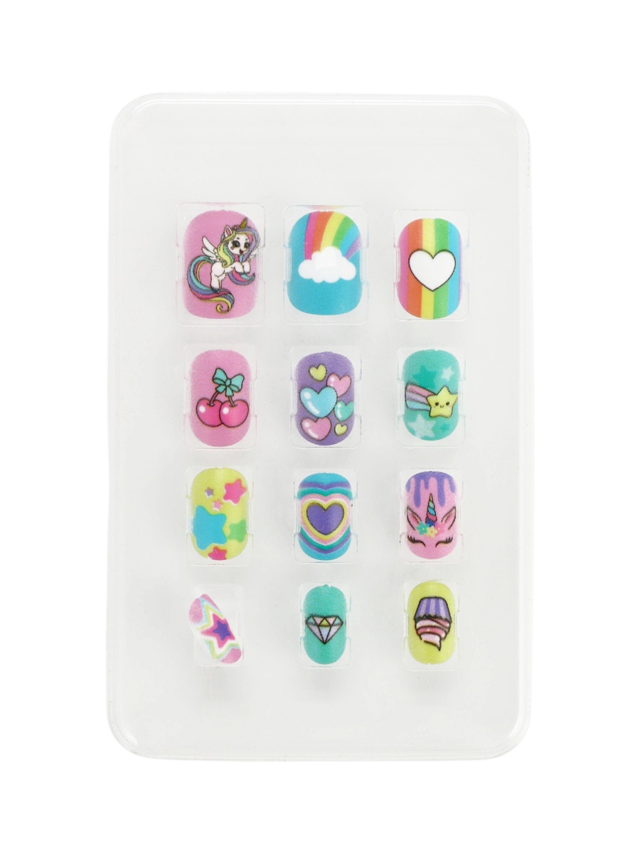 Детские накладные ногти Выбражулька Веселый Единорожка - фото 3