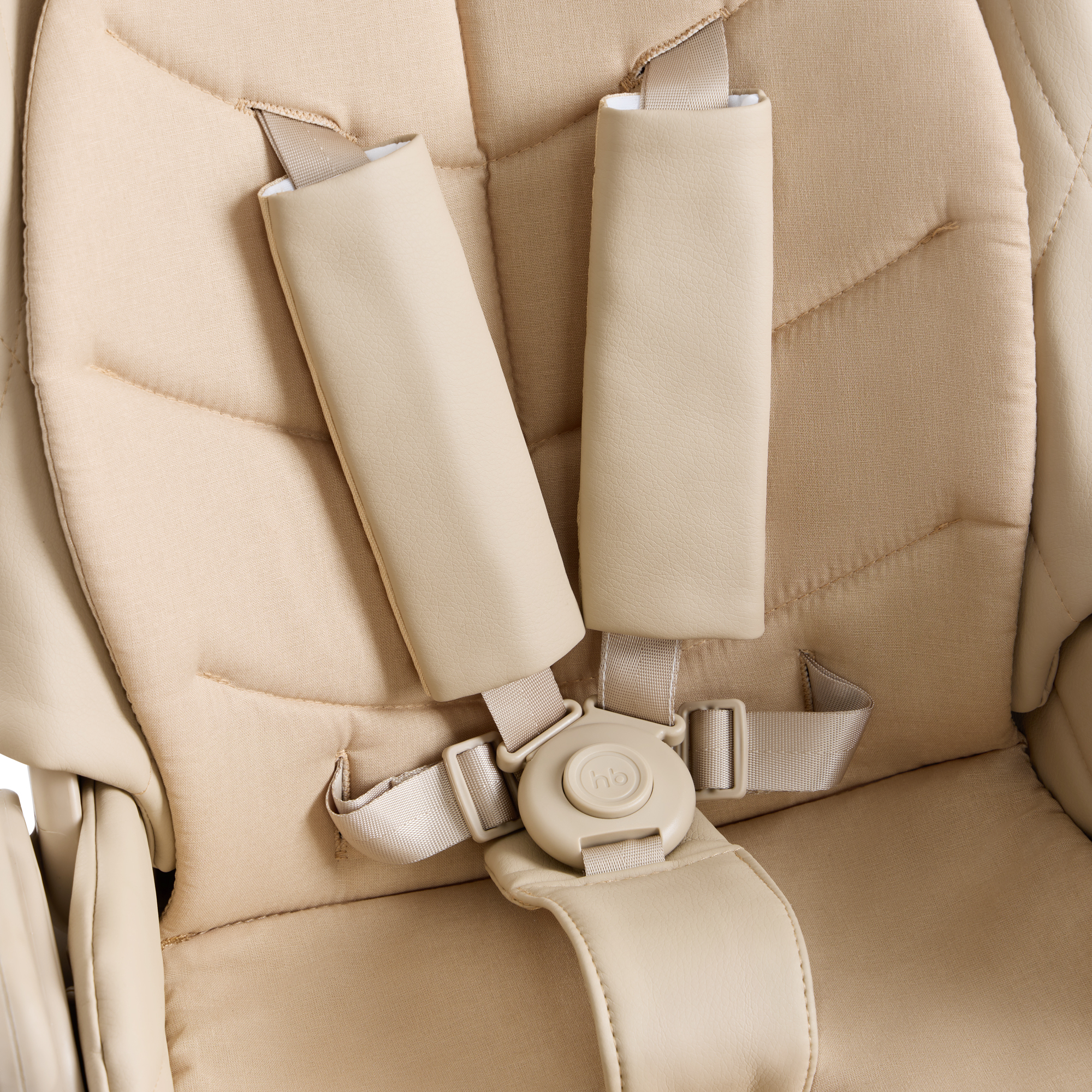 Стульчик для кормления Happy Baby ROMEO бежевый - фото 10