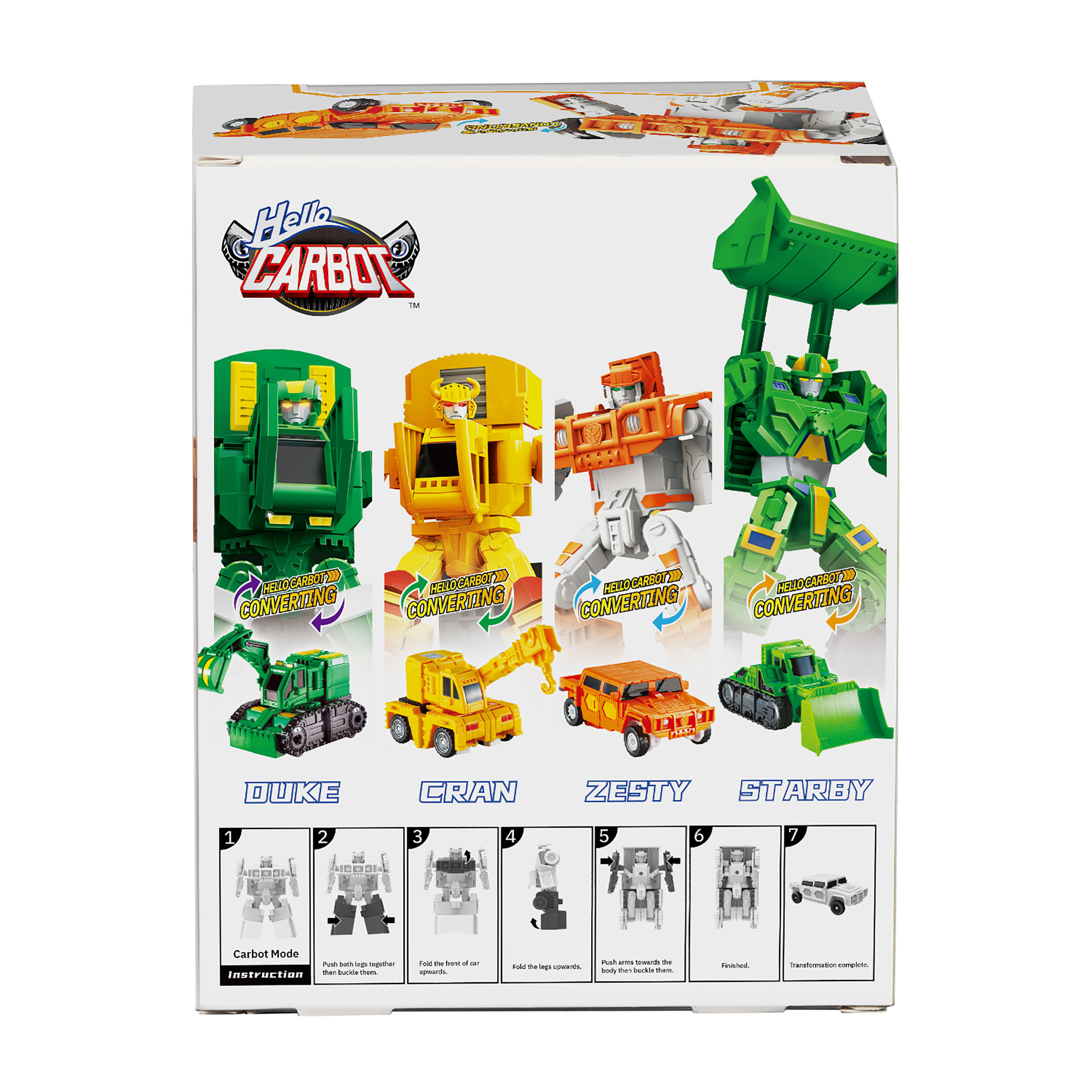 Игровой набор Hello Carbot Трансформер Zesty 8 см S5 - фото 11