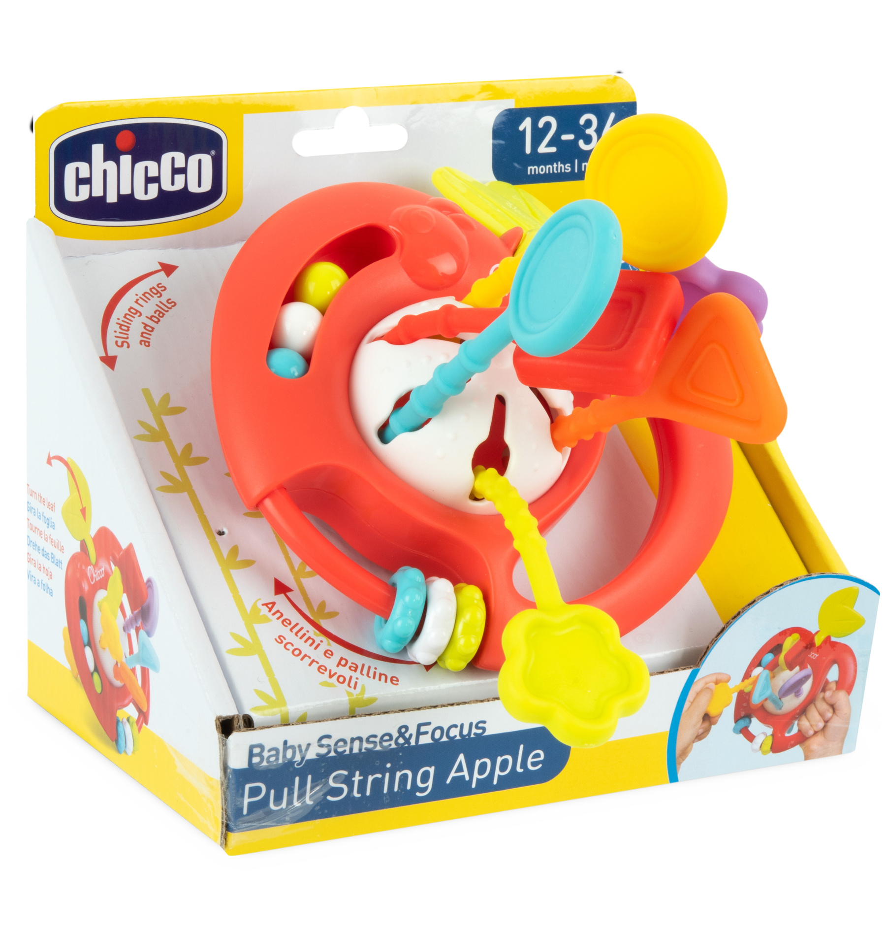 Игрушка Chicco бизиборд Яблоко - фото 9