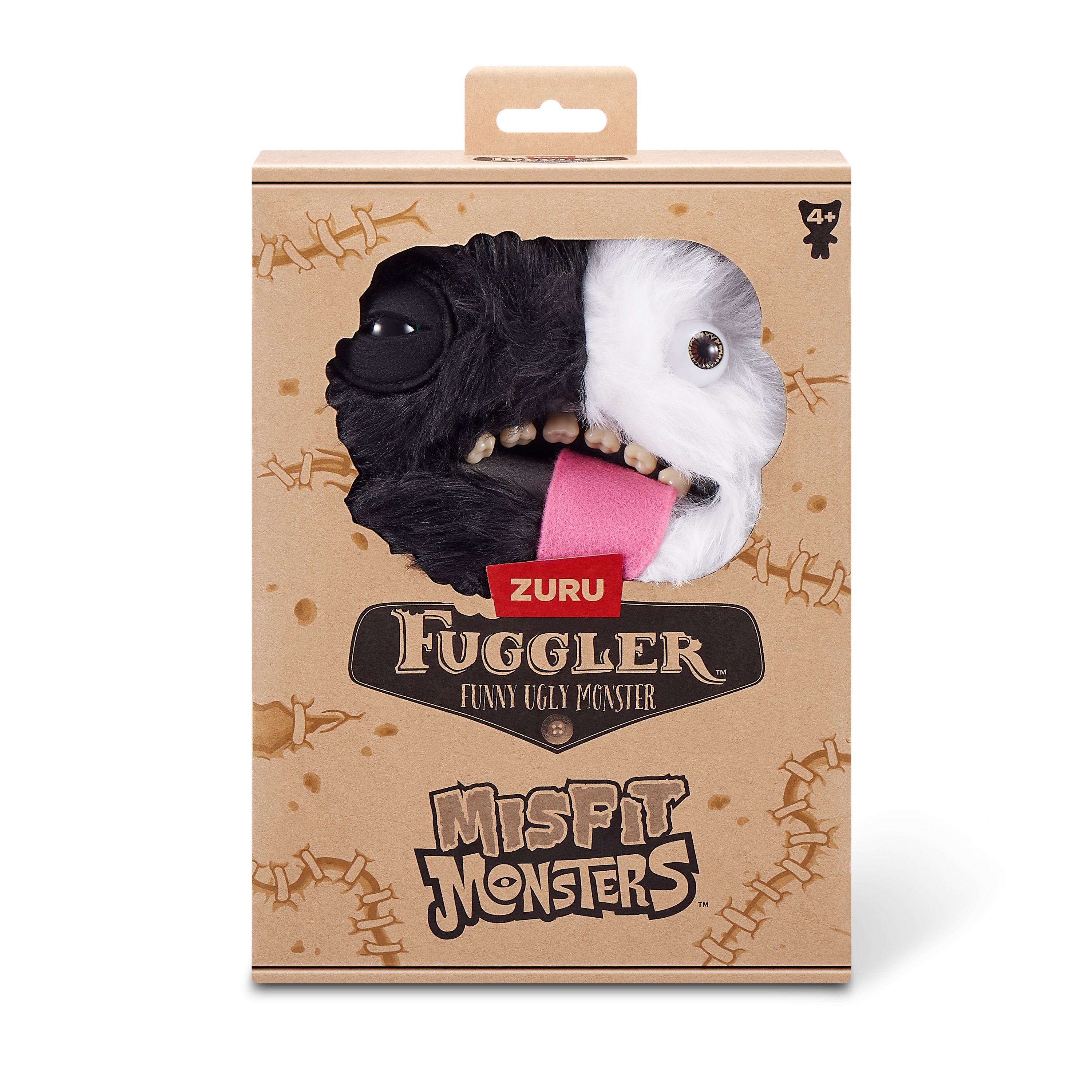 Мягкая игрушка FUGGLER Зубастик Половинки 24 см - фото 11