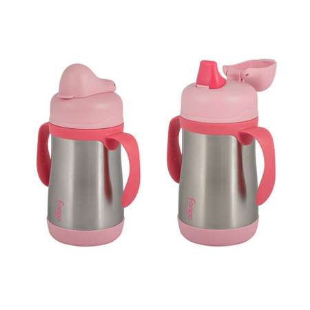 Детский термос и бутылка THERMOS 290 мл. +290 мл. и нагрудник