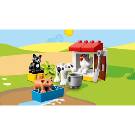 Конструктор LEGO DUPLO Домашние животные блочный