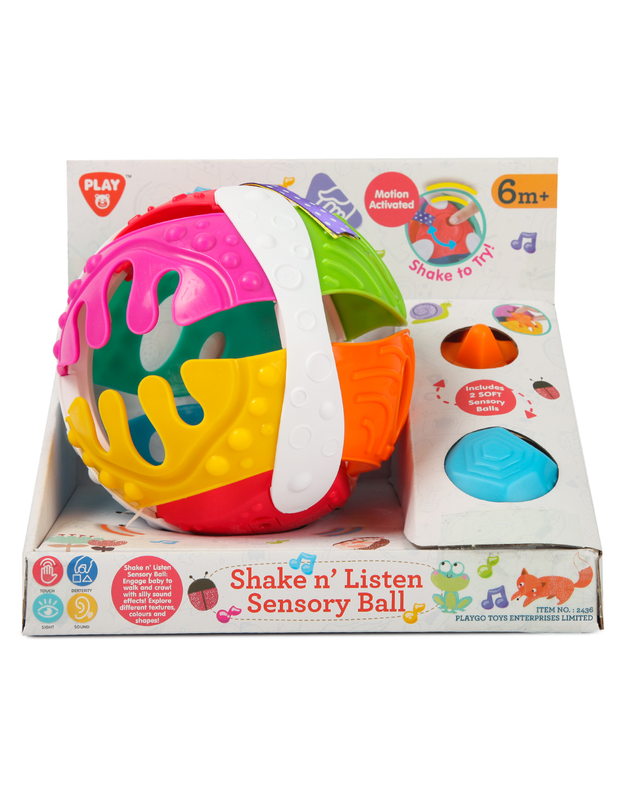 Игрушка Play Go мяч Сенсорный шар - фото 7