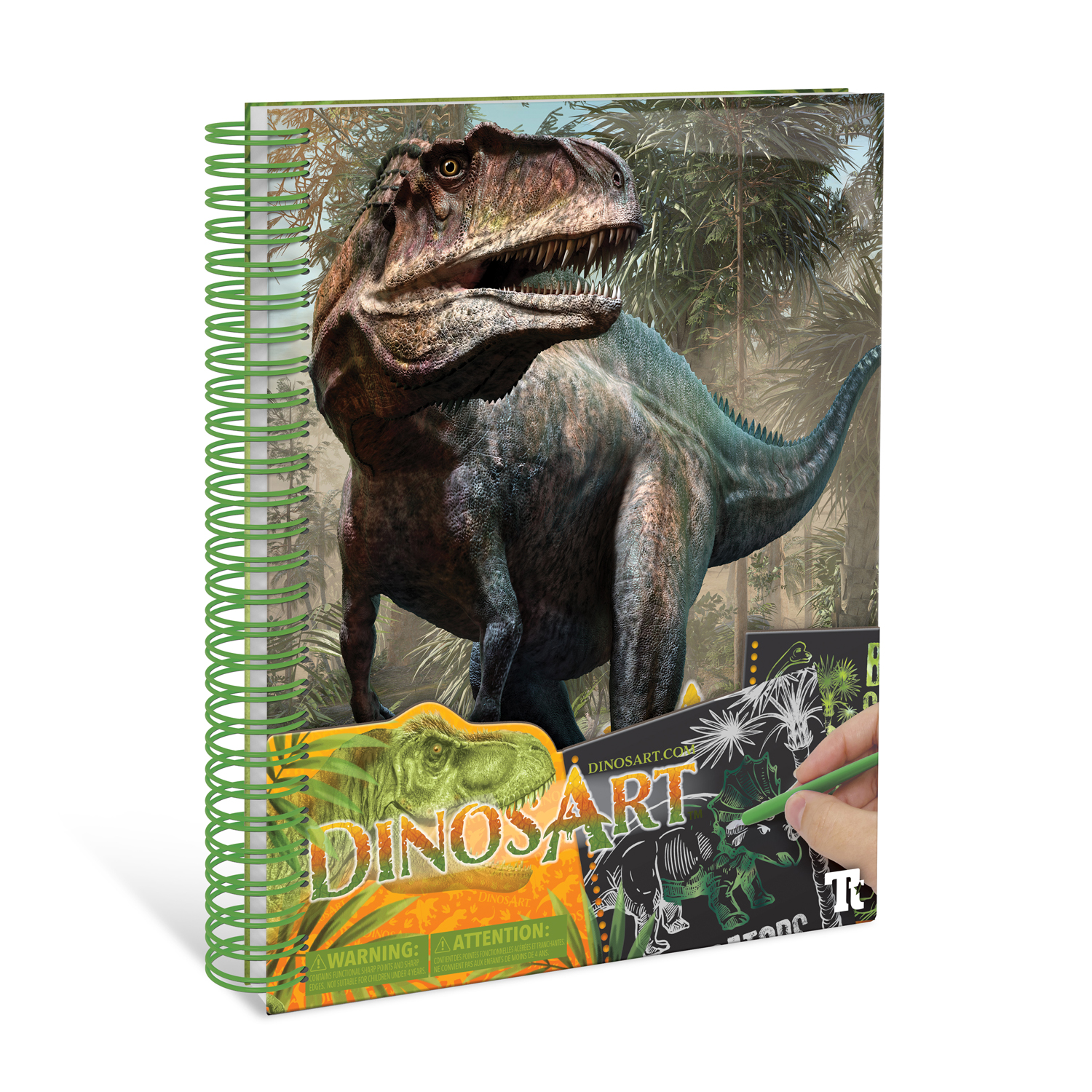 Набор для рисования DinosArt гравюра - фото 6