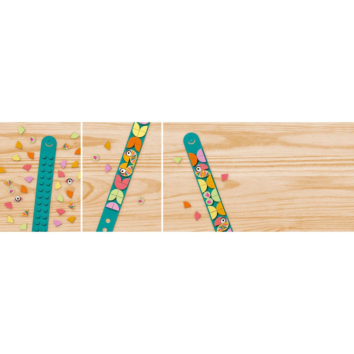 Конструктор LEGO DOTS Браслет Попугайчики блочный - фото 11