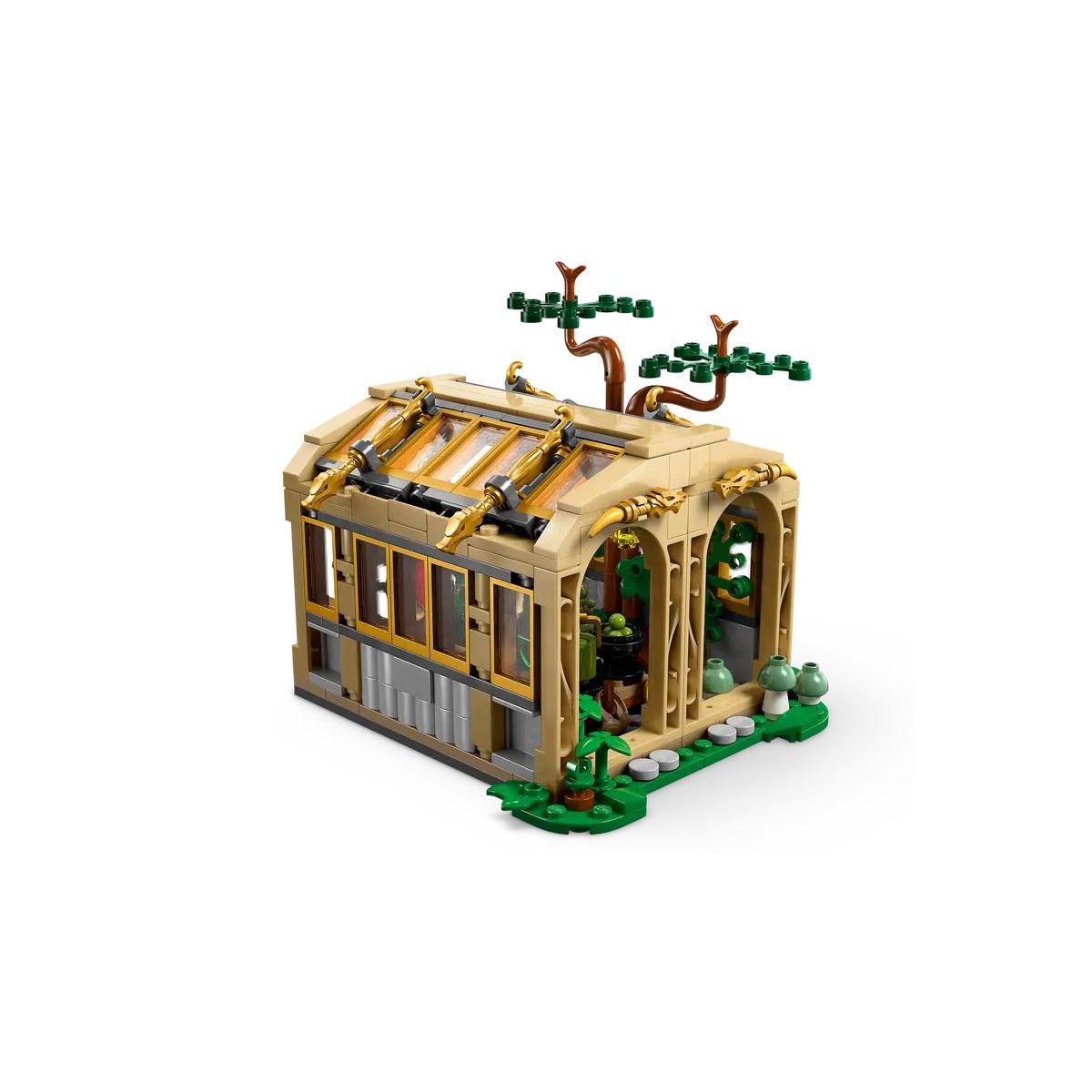 Конструктор LEGO Harry Potter Замок Хогвартс Урок гербологии 390 дет. - фото 5