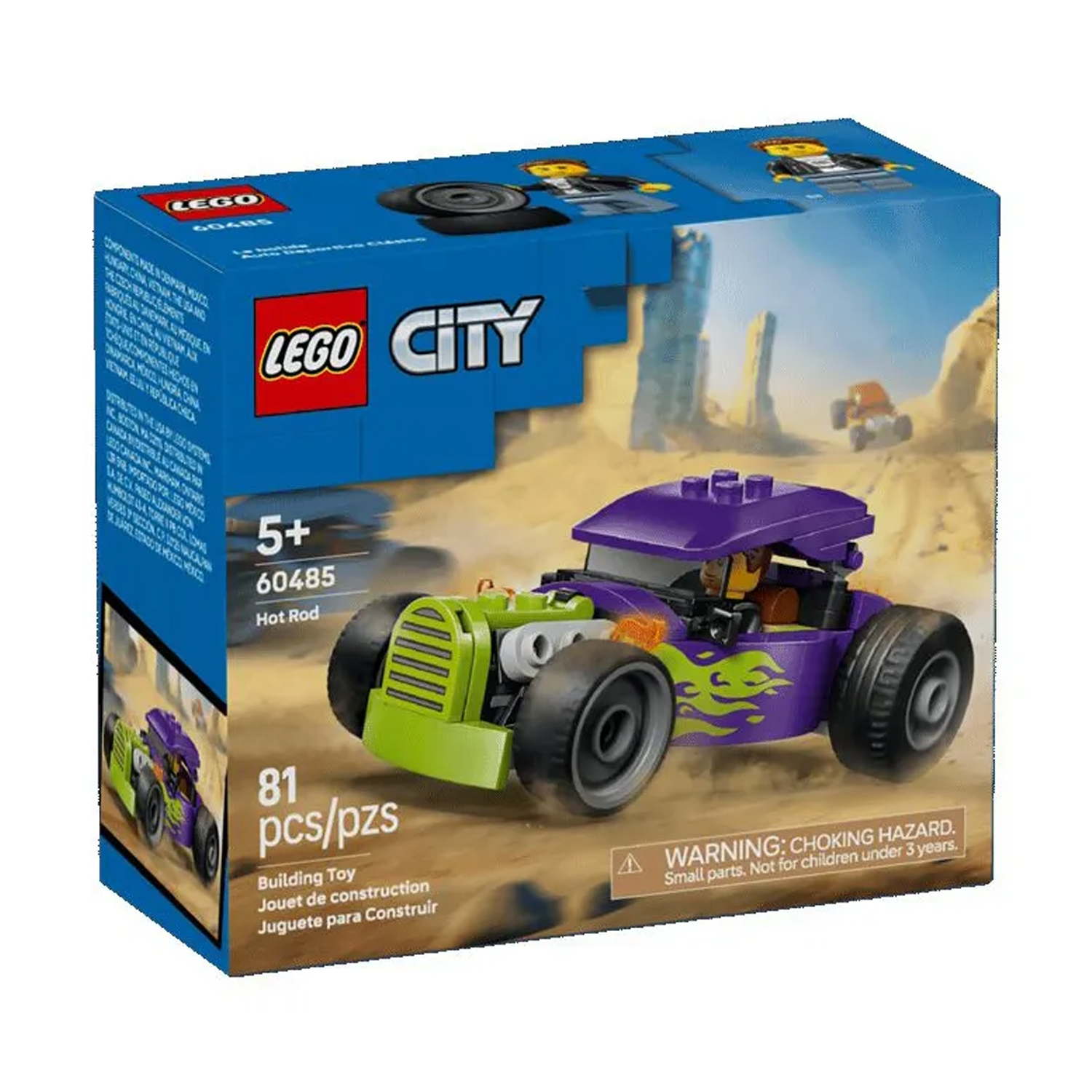 Конструктор LEGO City HOT ROD 81 дет. - фото 2