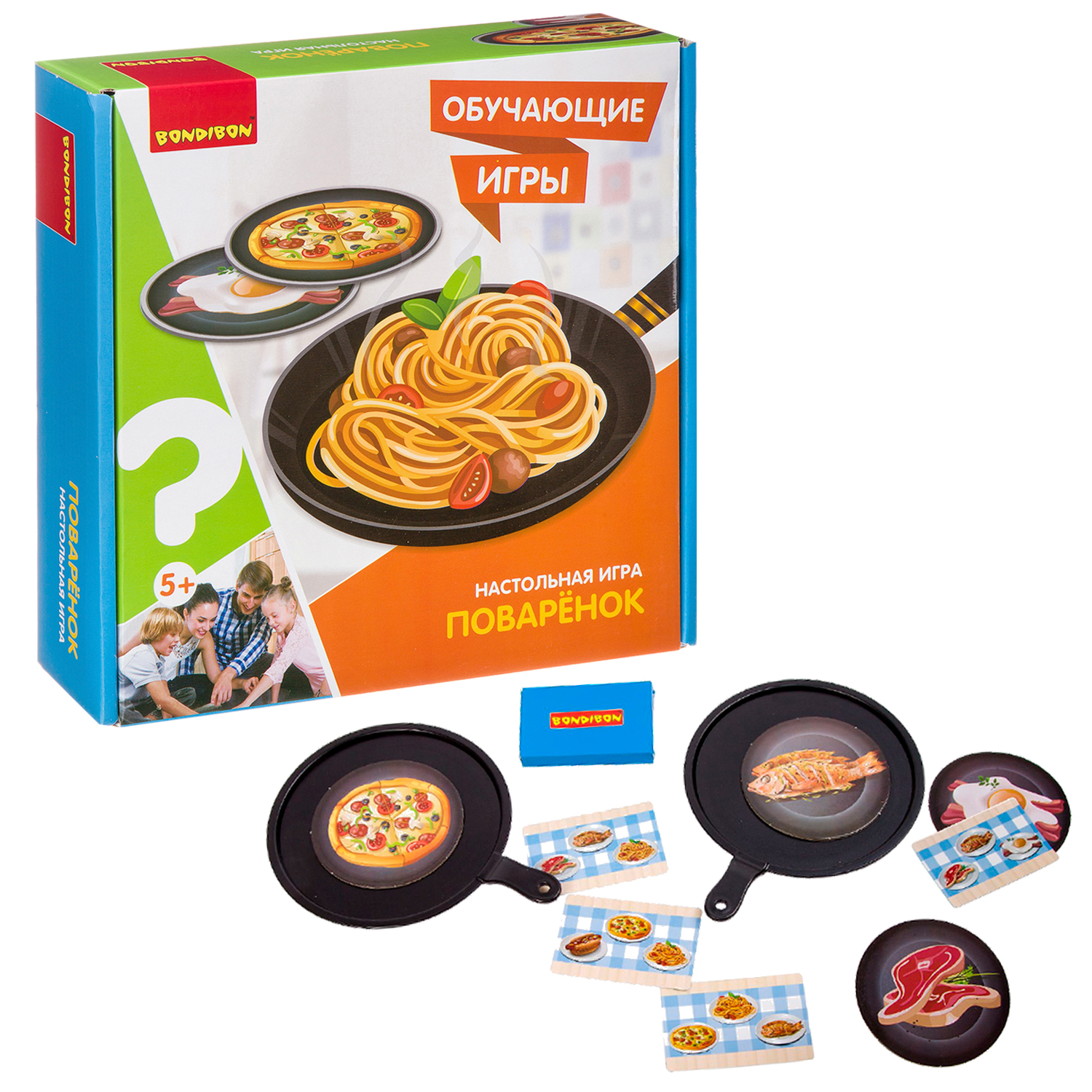 Настольная игра Bondibon на внимание детская Поваренок - фото 1