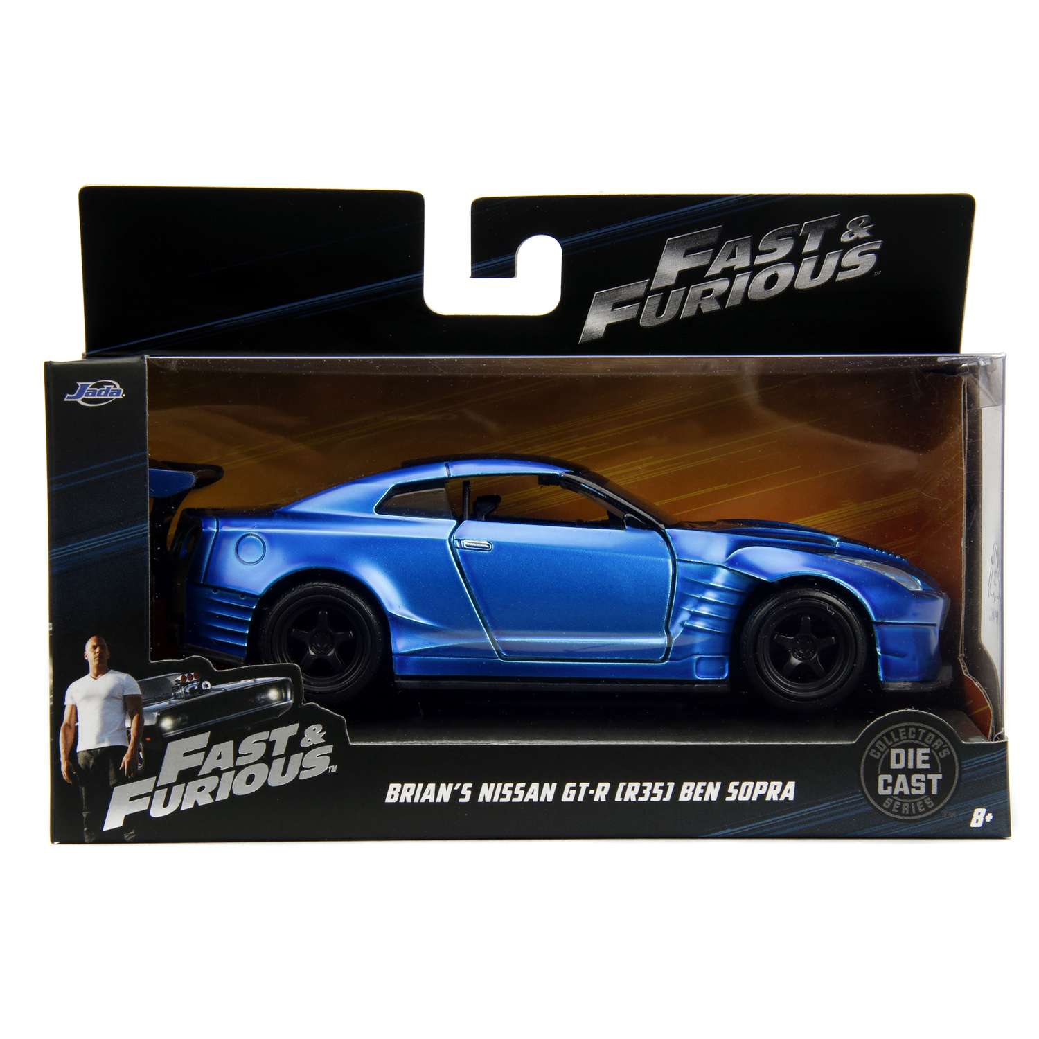 Автомобиль Fast and Furious Nissan 1:32 98270 - фото 2