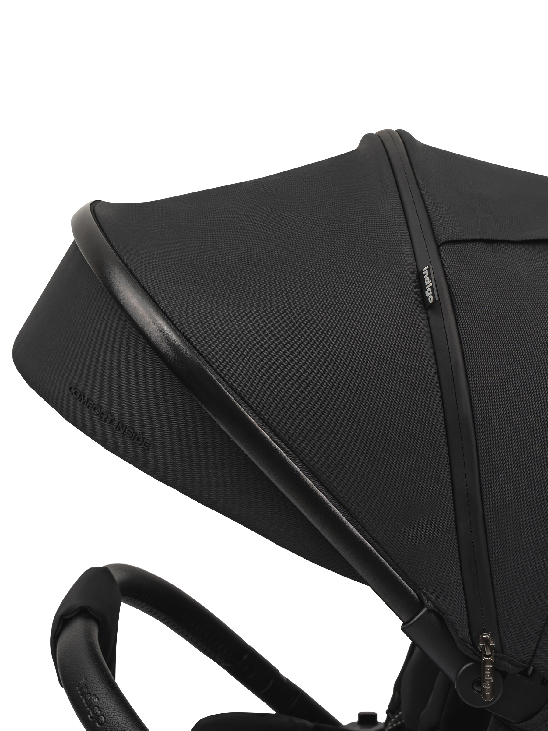 Коляска 2в1 Indigo Solar черный - фото 19