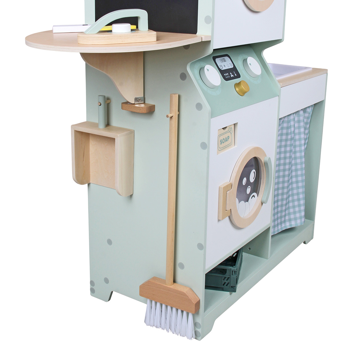 Игрушка Veld Co стиральная машина, гладильная доска, утюг 136 предм. - фото 10