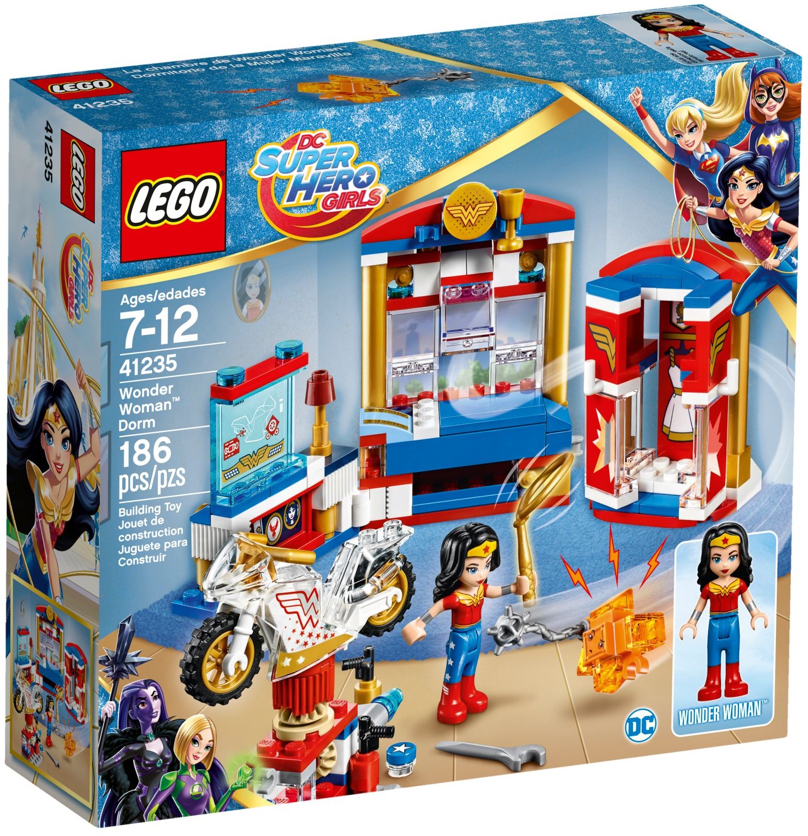 Изображение товара Конструктор LEGO DC Super Heroes Girls Дом Чудо-женщины 41235 Изображение товара Конструктор LEGO DC Super Heroes Girls Дом Чудо-женщины 41235