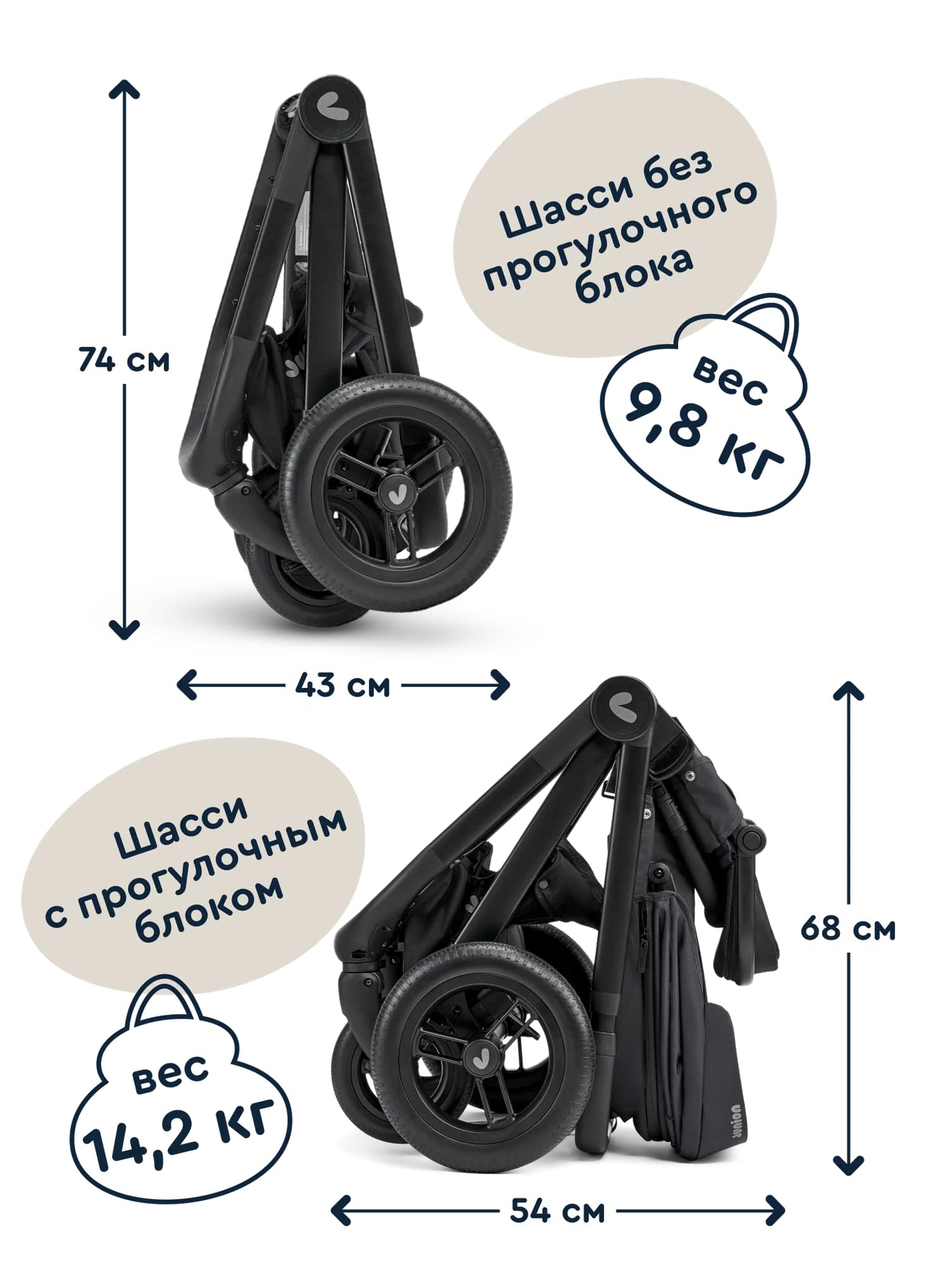Коляска 2в1 Junion Pioni - фото 13