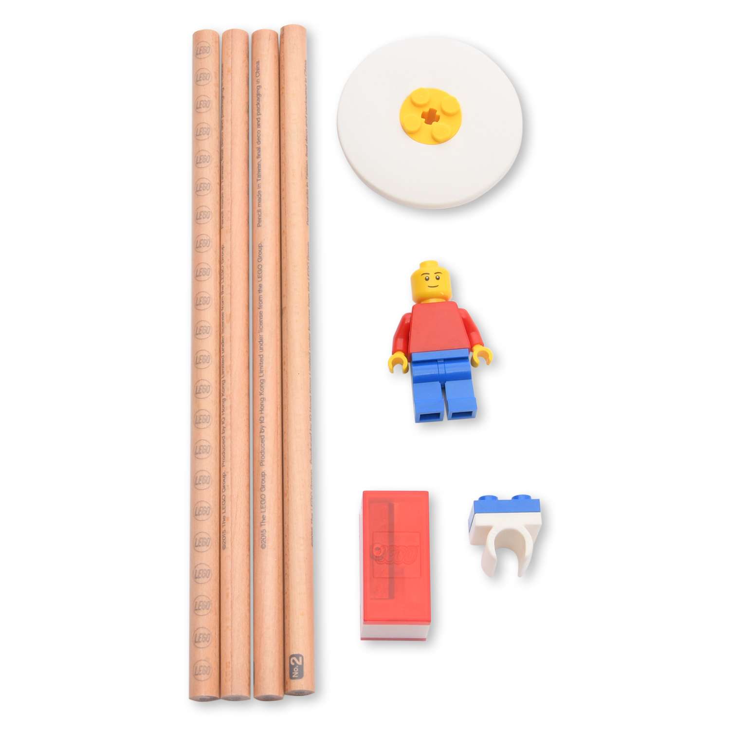 Карандаши чернографитные LEGO 4 шт. - фото 2
