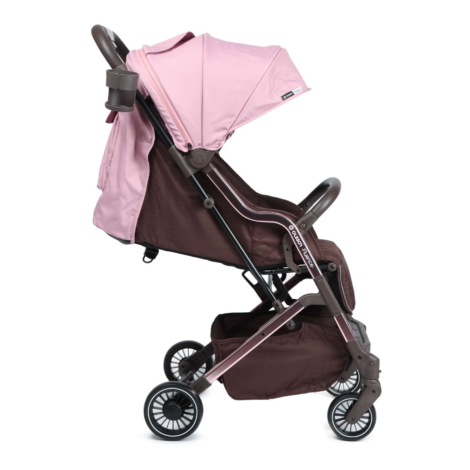 Коляска прогулочная Olsson Fluence Pink - фото 4