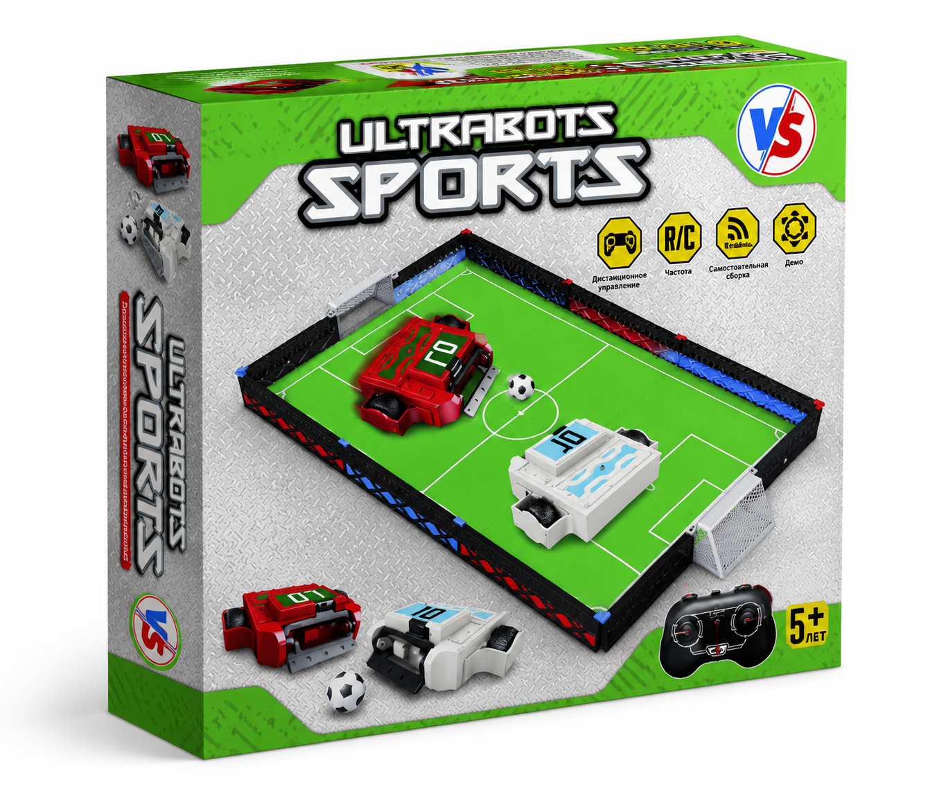 Робот РУ ULTRA BOTS Футбол с ареной - фото 1