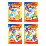 Набор для творчества Фантазер Раскраска без красок (8 картинок) + конструктор в ассортименте 349351-349354