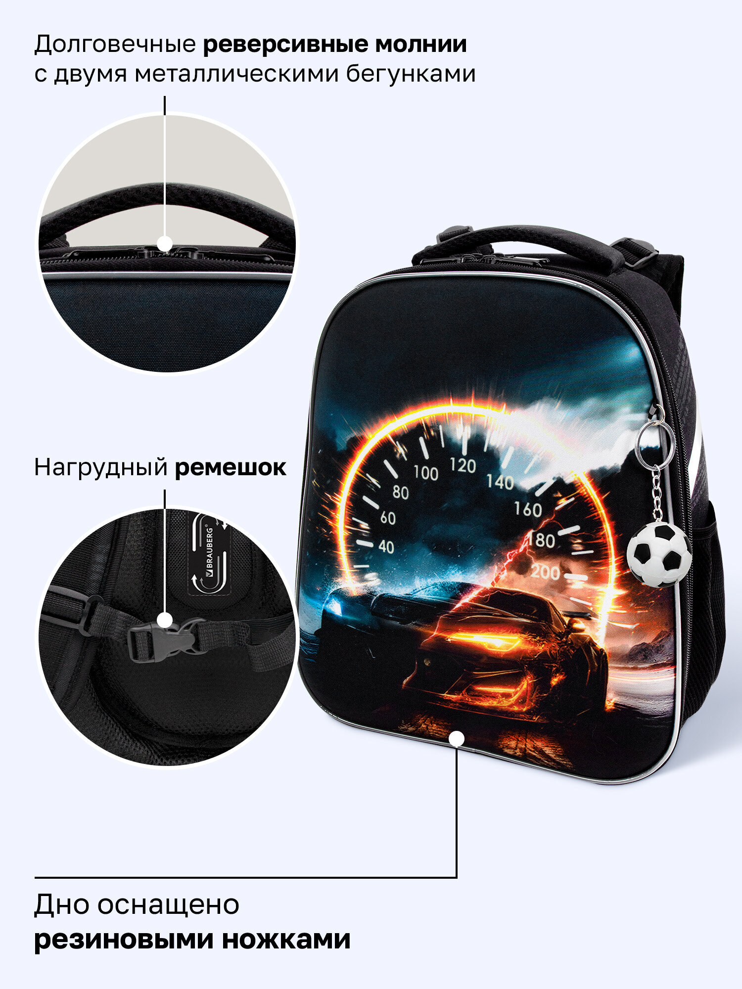 Рюкзак Brauberg - фото 6