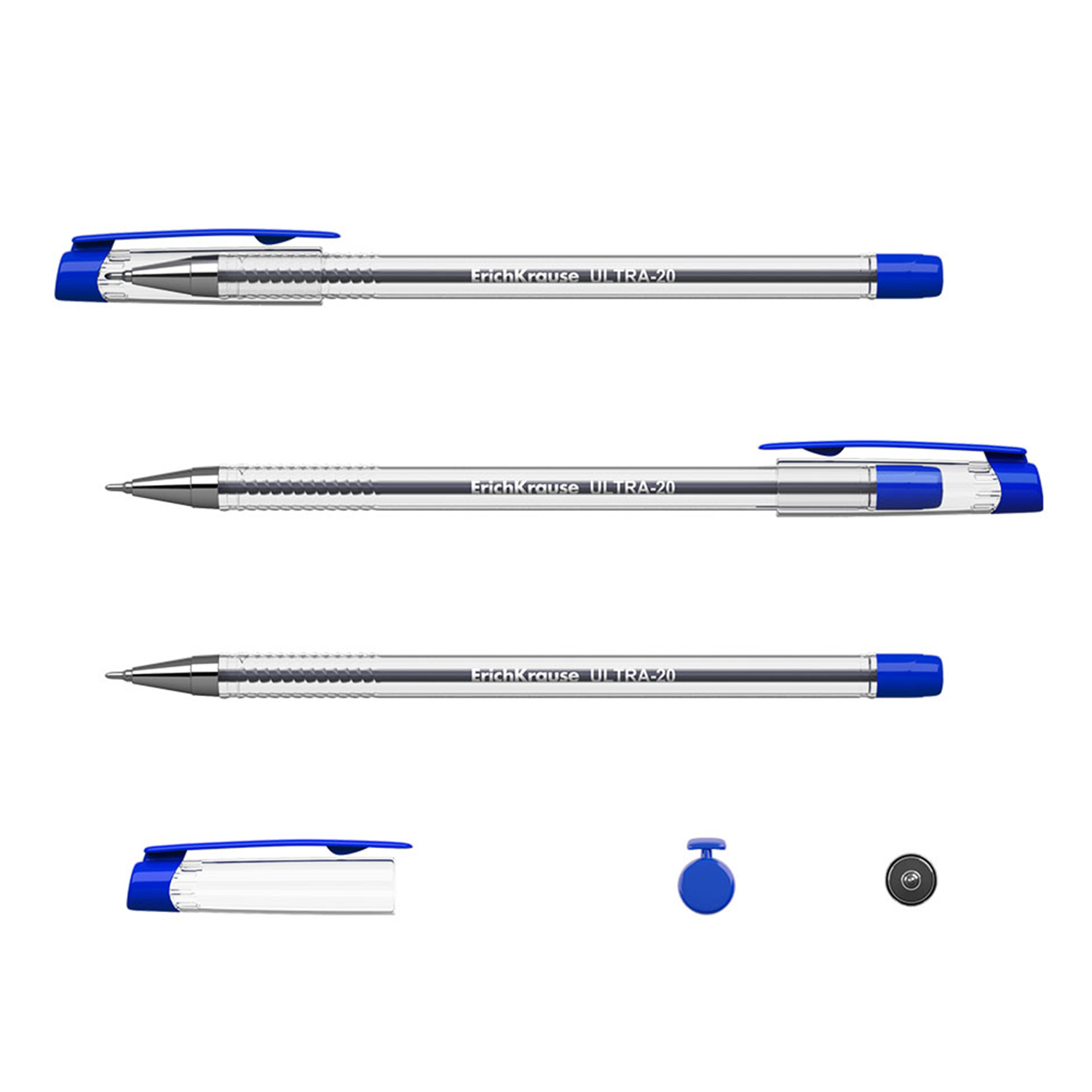 Ручка шариковая ErichKrause 12 шт. - фото 5