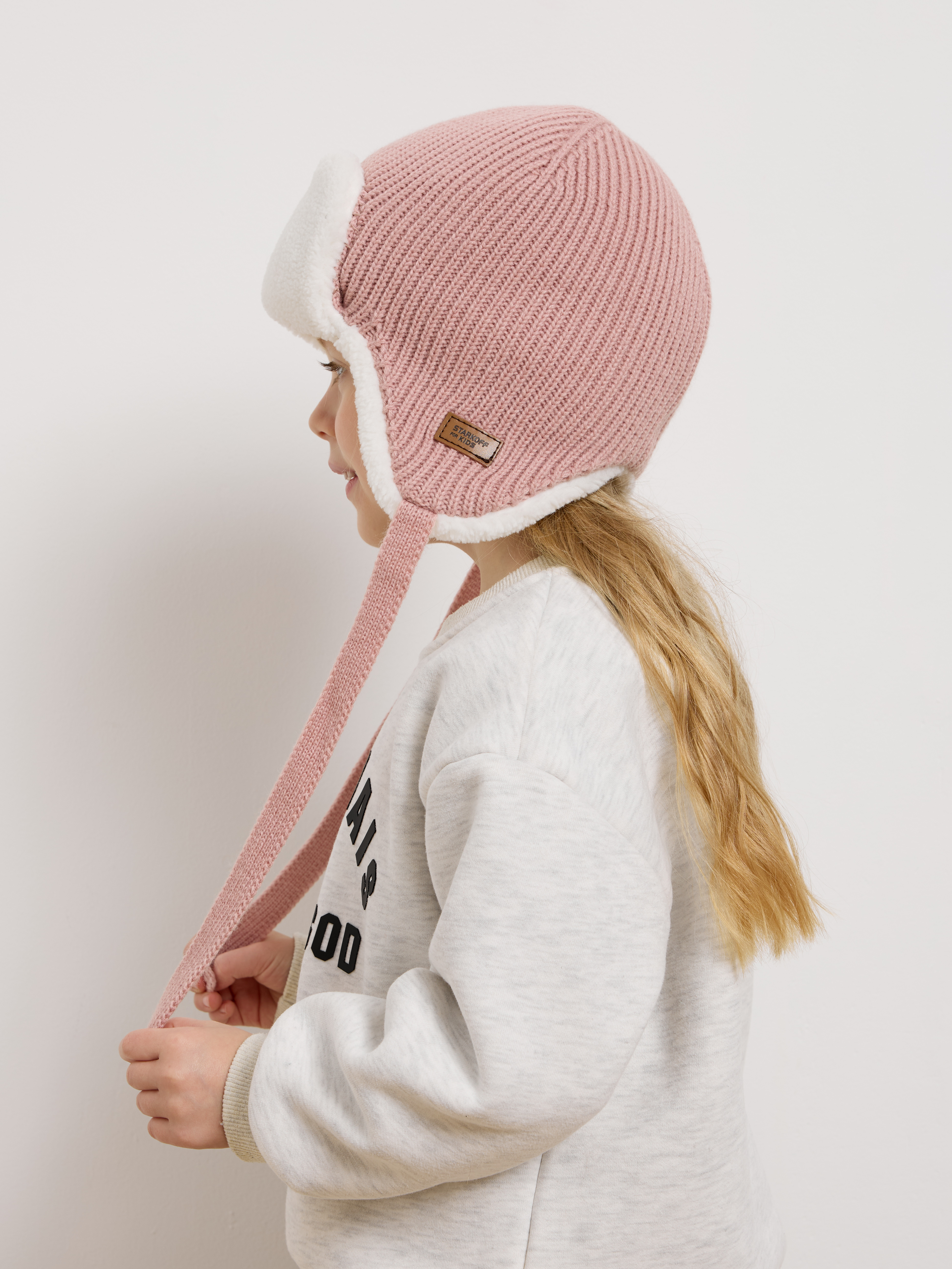 Шапка-ушанка Starkoff Kids Д301150 - фото 11