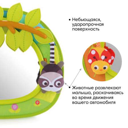 Зеркало Munchkin Brica контроль за ребёнком в автомобиле