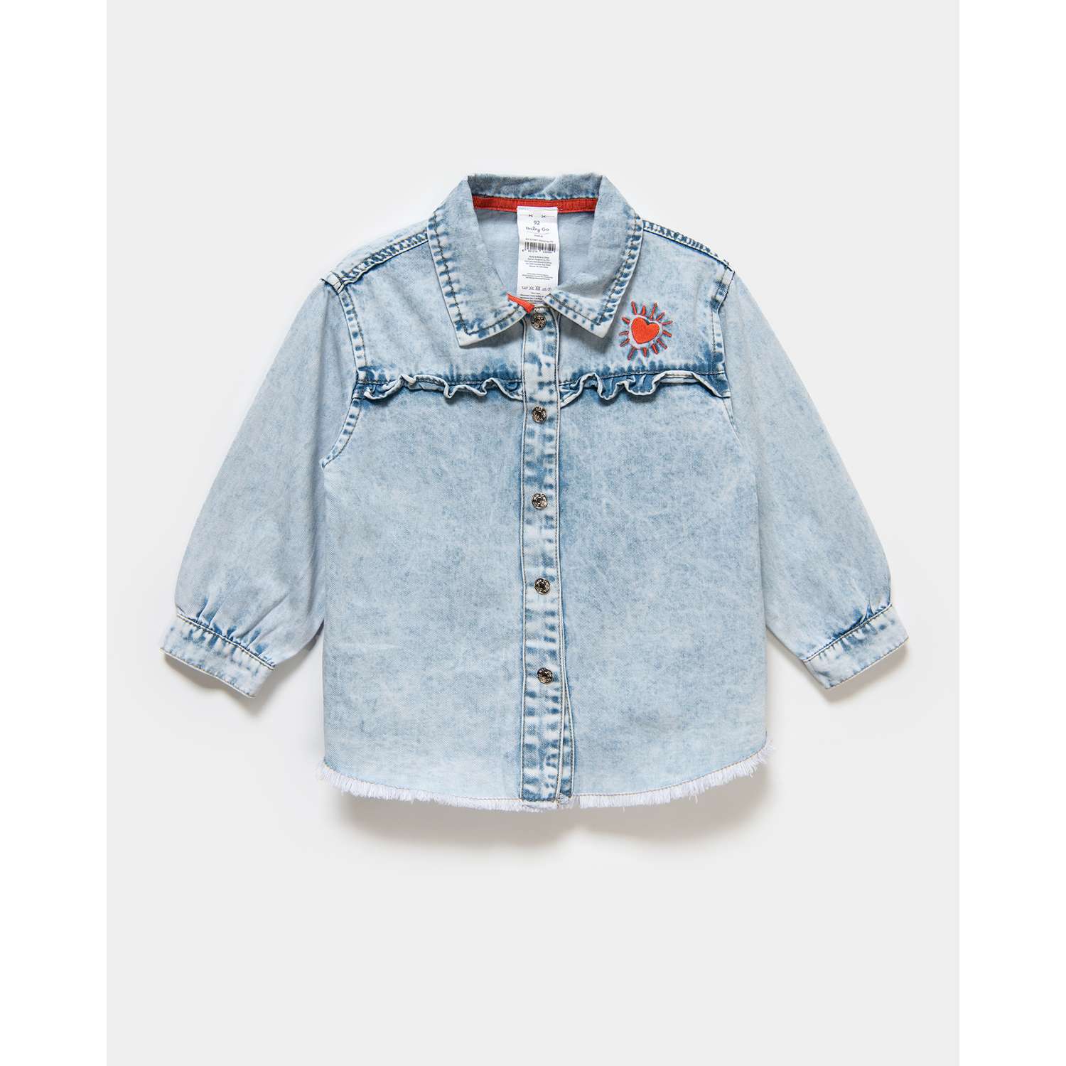 Джинсовая рубашка Baby Go Trend S25BT-2DO01ig-55 - фото 2
