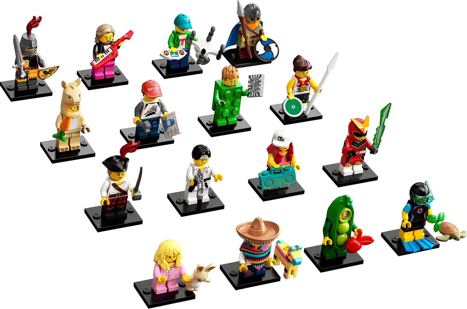 Фигурка LEGO Minifigures 71027 коллекция - фото 1
