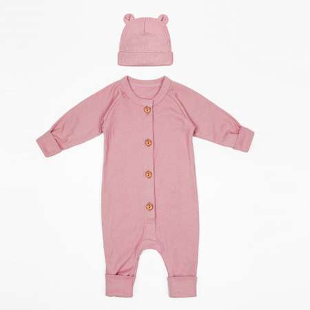 Комбинезон с шапочкой Amarobaby