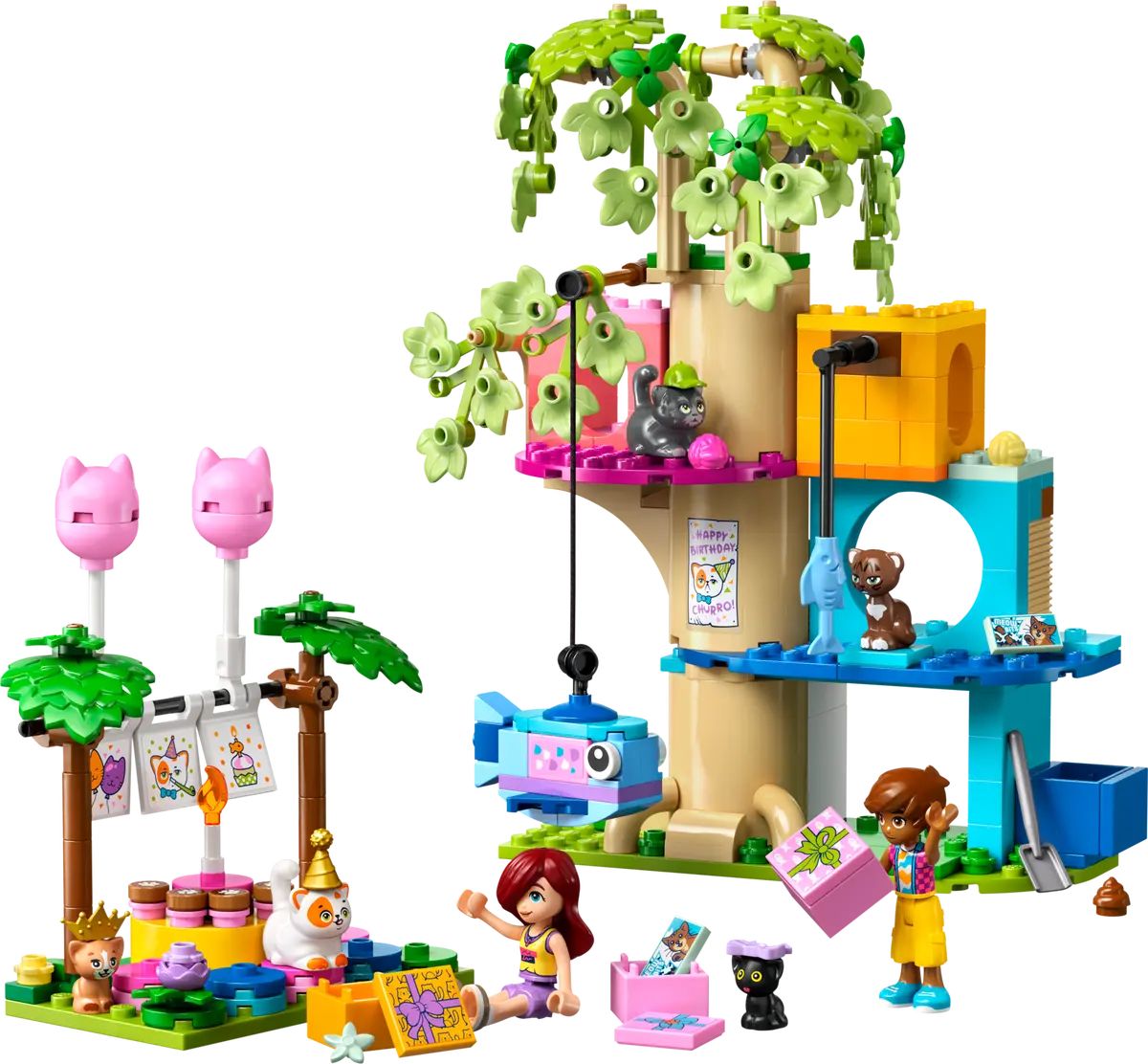 Конструктор LEGO Friends День рождения кошки 321 дет. - фото 2