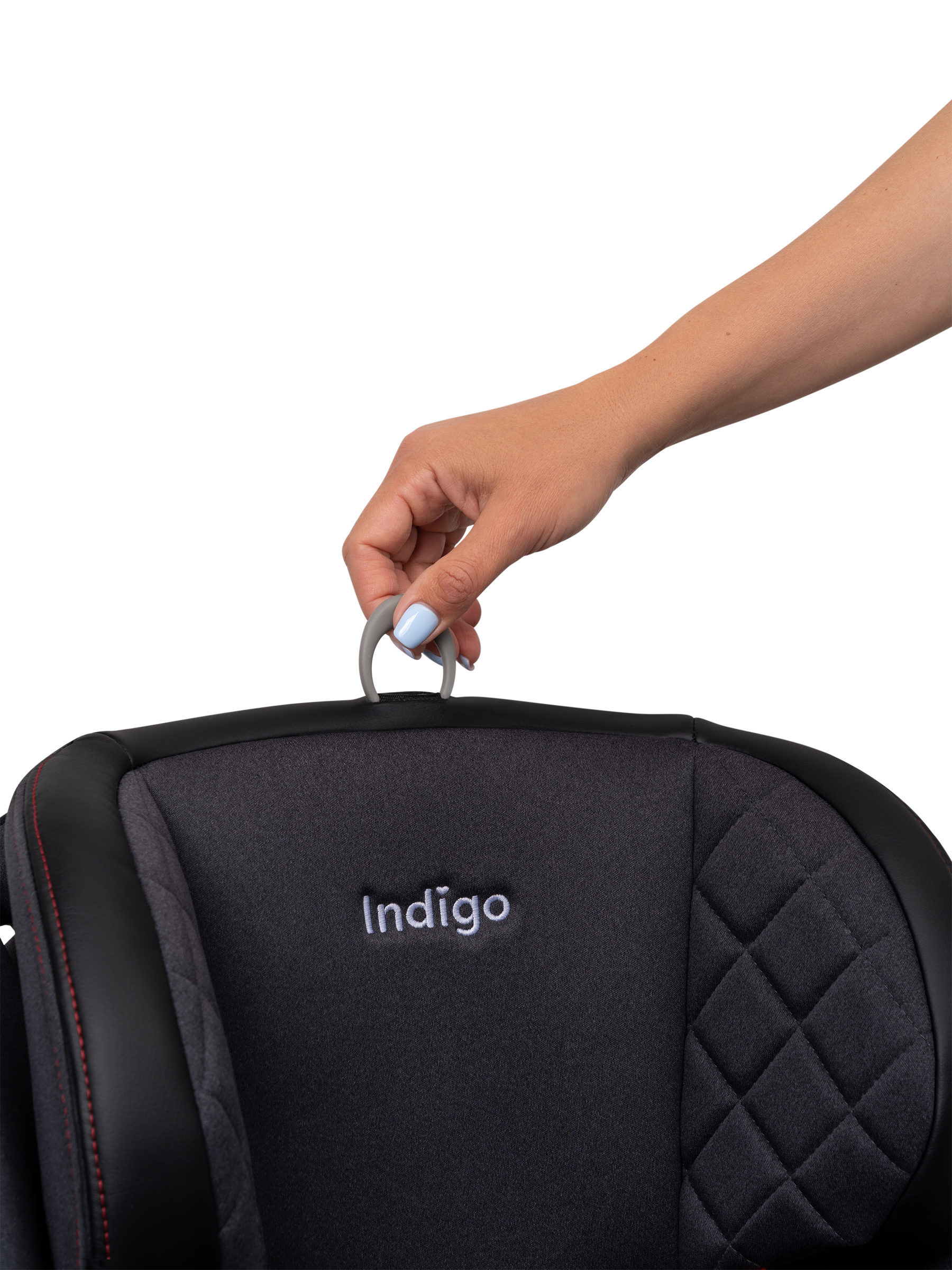 Автокресло Indigo Aero черный-красный Isofix 0+/1/2/3 (0-36 кг) - фото 34