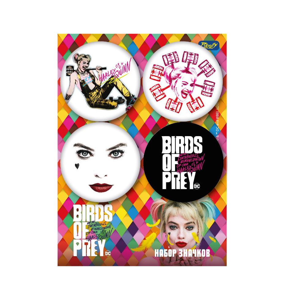 Значок PRIORITY Хищные Птицы 4 шт. - фото 5