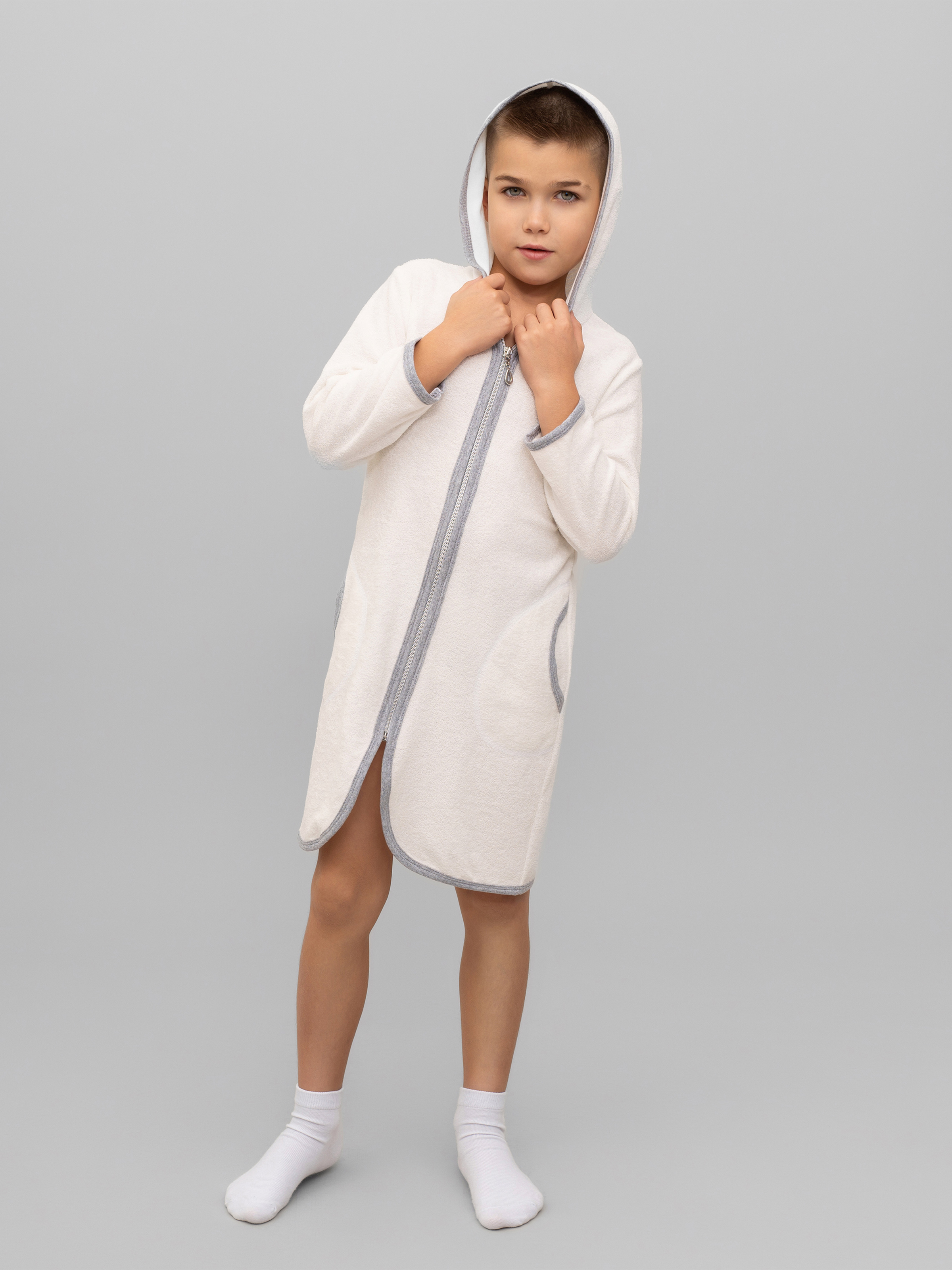 Халат Утенок 906 молочный - фото 15