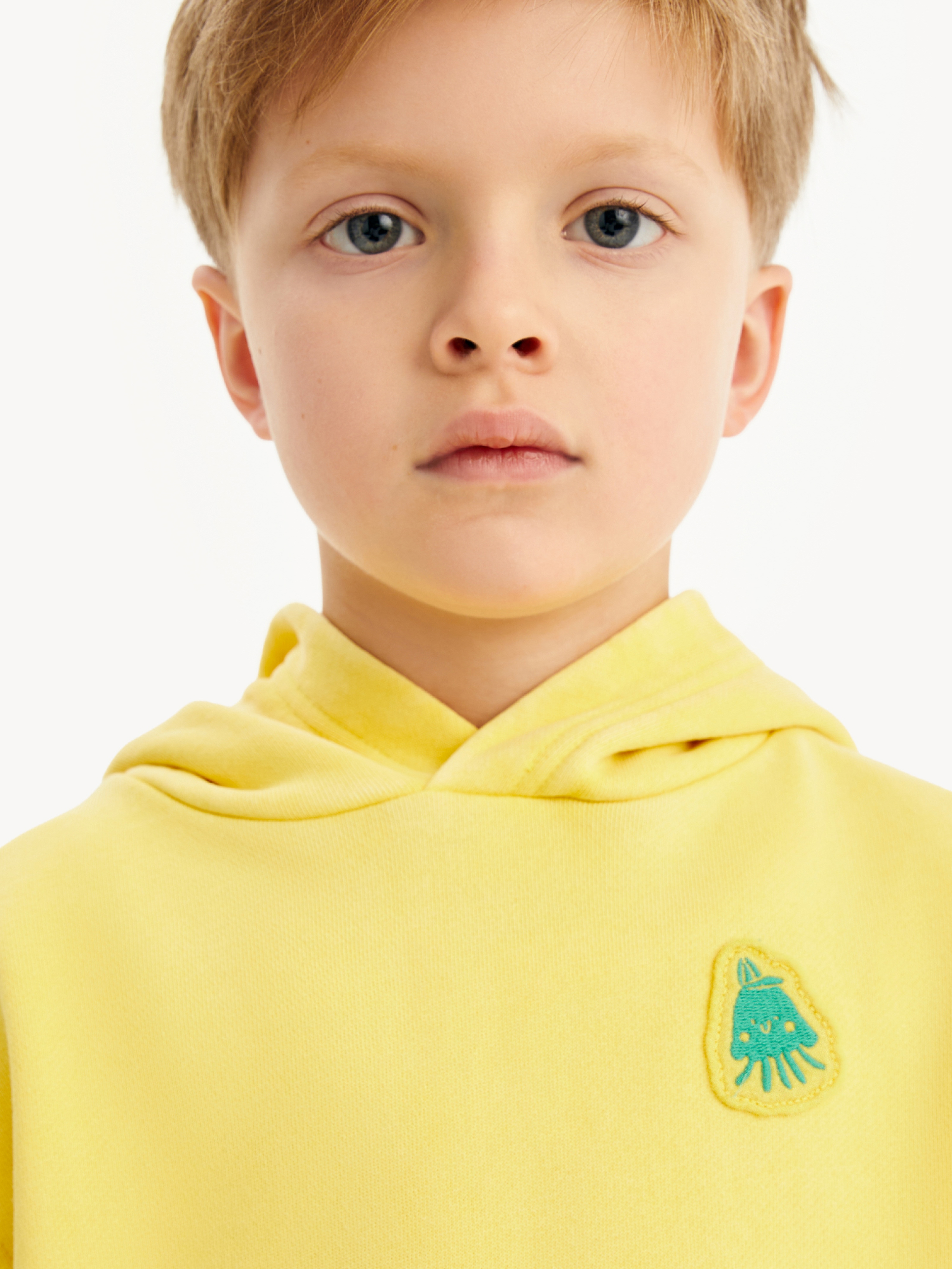 Худи Junion 904312.TSWT0027-Yellow-2 - фото 4