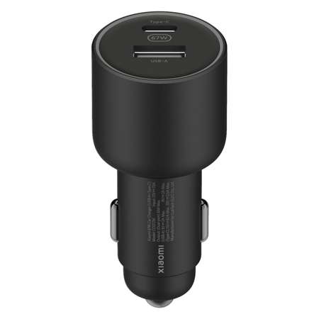 Устройство зарядное автомобильное XIAOMI 67W Car Charger
