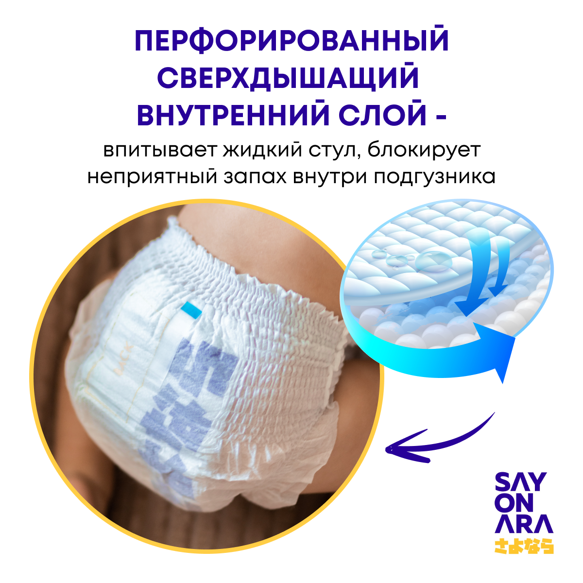 Трусики Sayonara Premium 5 38 шт. - фото 4