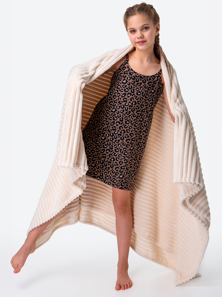 Сорочка ночная HappyFox HF3001MSPлеопард - фото 5